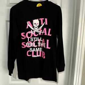 ASSC Neighborhood collab Black Long Sleeve  Size Small
